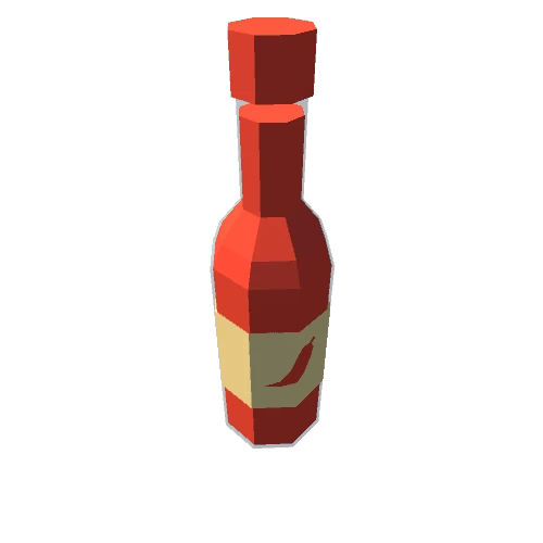 Hot sauce bottle